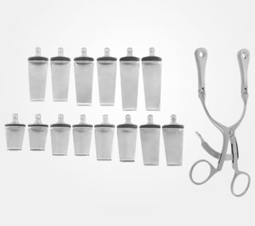 CERVICAL RETRACTOR WITH 10 BLADES